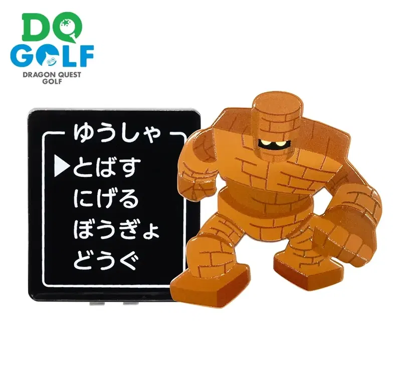 Dragon Quest Golf Clip Marker Golem (Re-run) image 1