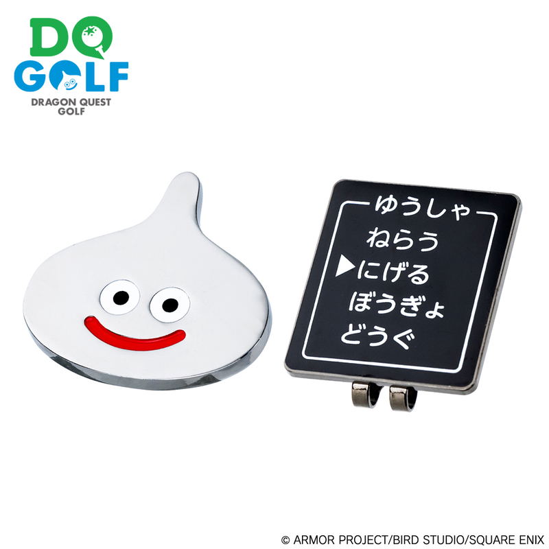 Dragon Quest Golf Clip Marker Metal Slime (Re-run) image 2