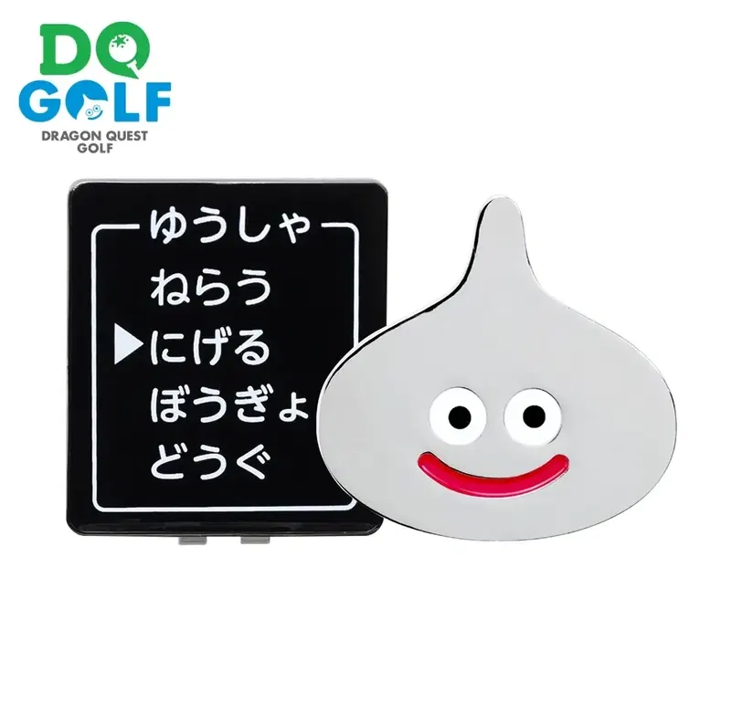 Dragon Quest Golf Clip Marker Metal Slime (Re-run) image 1