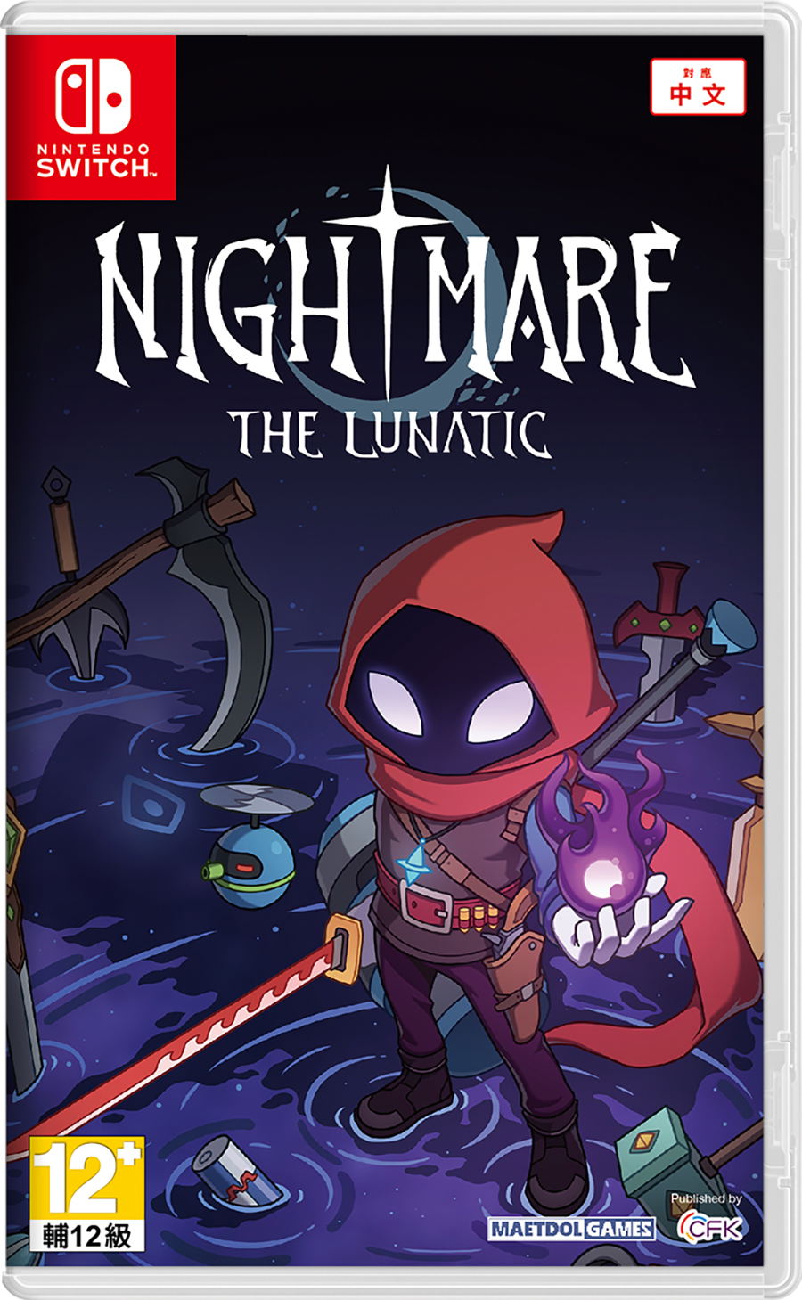 Nightmare: The Lunatic (Multi-Language) (Cover - Asian) for Nintendo Switch, Nintendo Switch 2