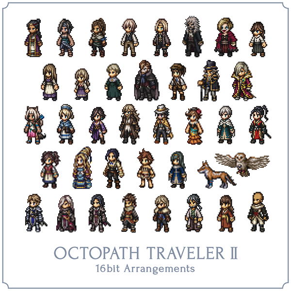Octopath Traveler II 16bit Arrangements — Import Game Deal