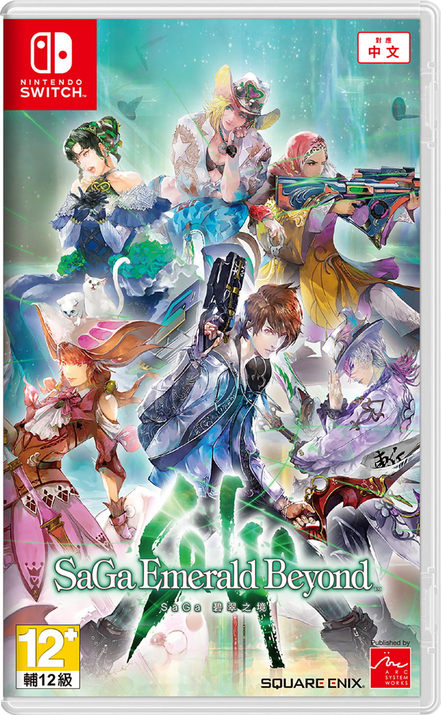 SaGa Emerald Beyond (Multi-Language) (Cover - Asian) for Nintendo Switch, Nintendo Switch 2