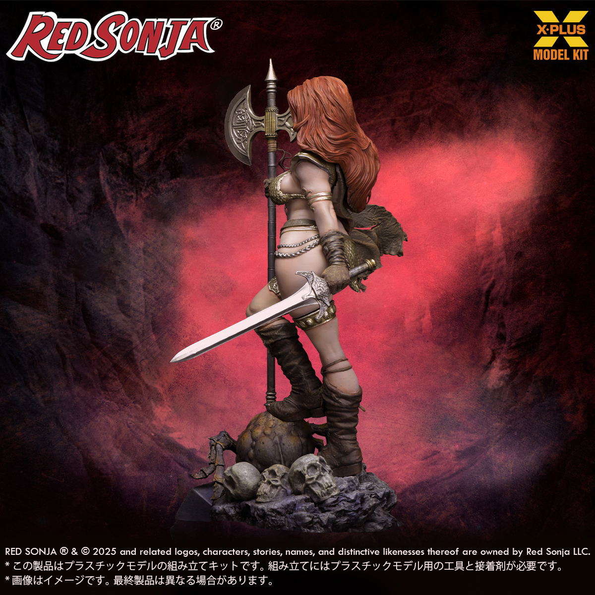 Red Sonja 1/8 Scale Plastic Model Kit