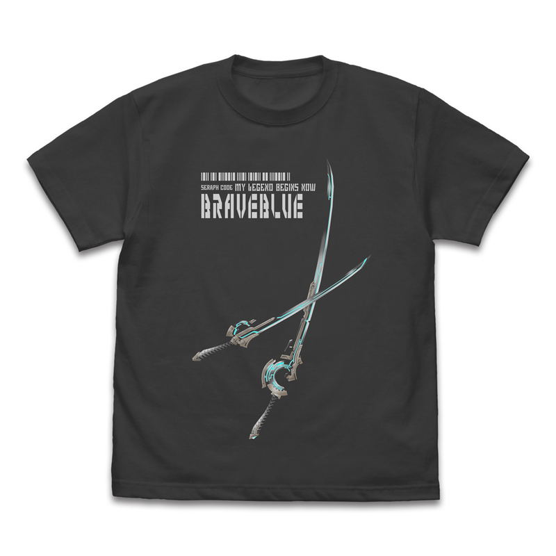 Heaven Burns Red - Ruka Kayamori Seraph T-shirt (Sumi | Size S) image 1