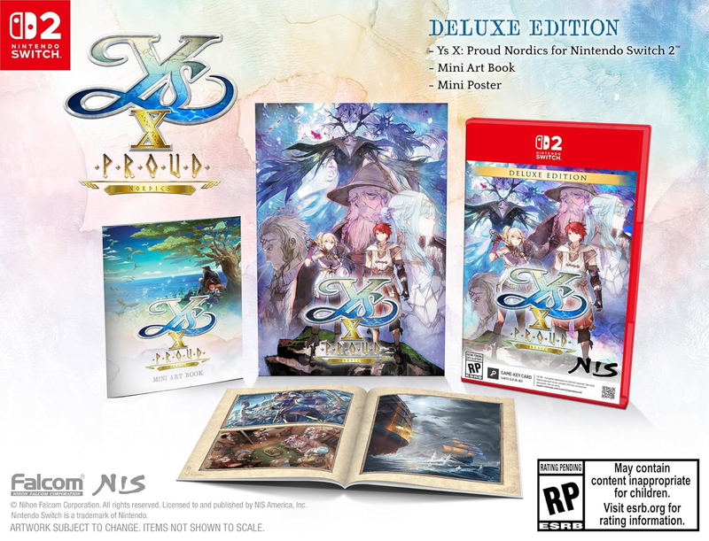 Ys X: Proud Nordics [Deluxe Edition] <span class="ext" style="background-color: #ff8c00; color: #FFFFFF;">Game Key Cart</span> image 1