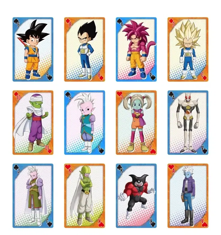 Dragon Ball Daima Playing Cards