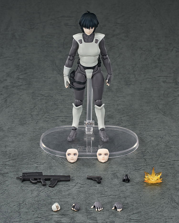 Ghost in the Shell (1995) Pre-Painted Action Figure: Hyper Body Kusanagi Motoko (Simple Armored Suit Ver.) image 11