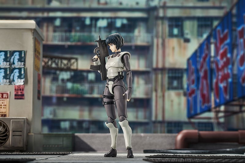 Ghost in the Shell (1995) Pre-Painted Action Figure: Hyper Body Kusanagi Motoko (Simple Armored Suit Ver.) image 12
