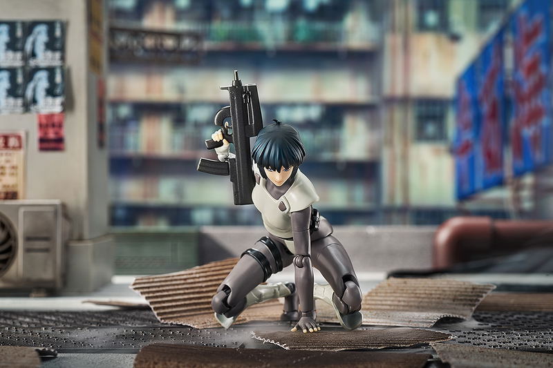 Ghost in the Shell (1995) Pre-Painted Action Figure: Hyper Body Kusanagi Motoko (Simple Armored Suit Ver.) image 15