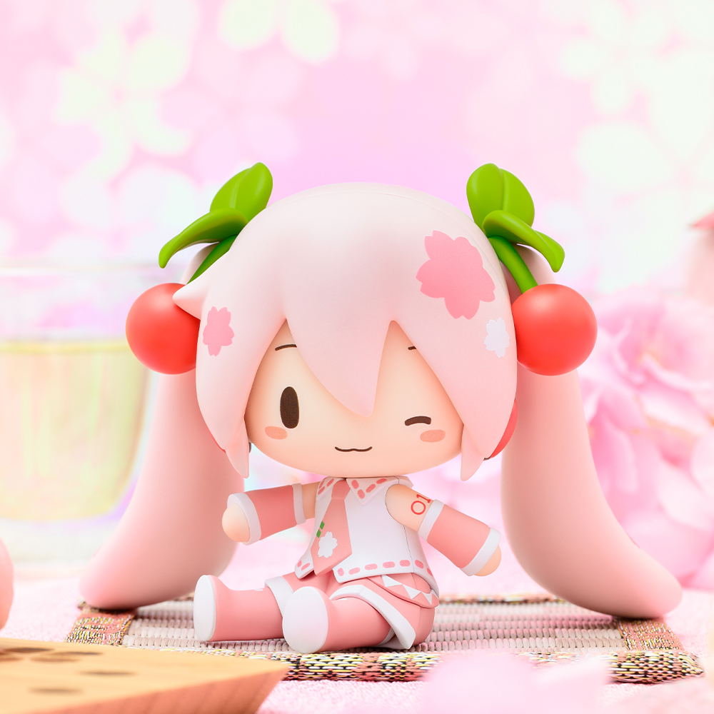 Hatsune Miku Series Fuwa Petit Deformed Figure Sakura Miku