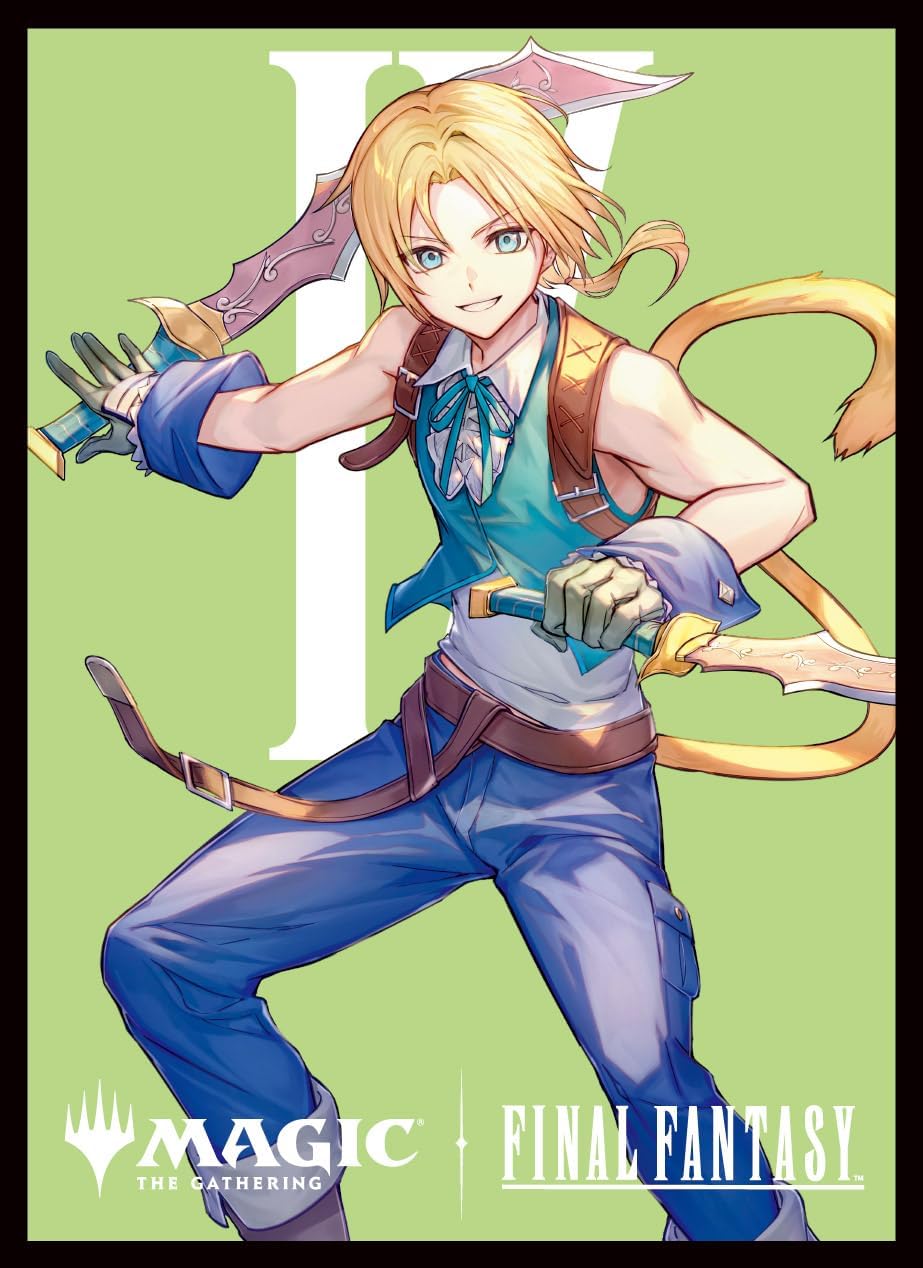 Magic: The Gathering - Final Fantasy Players Card Sleeve MFS-33 Character Borderless Edition Zidane, Tantalus Thief