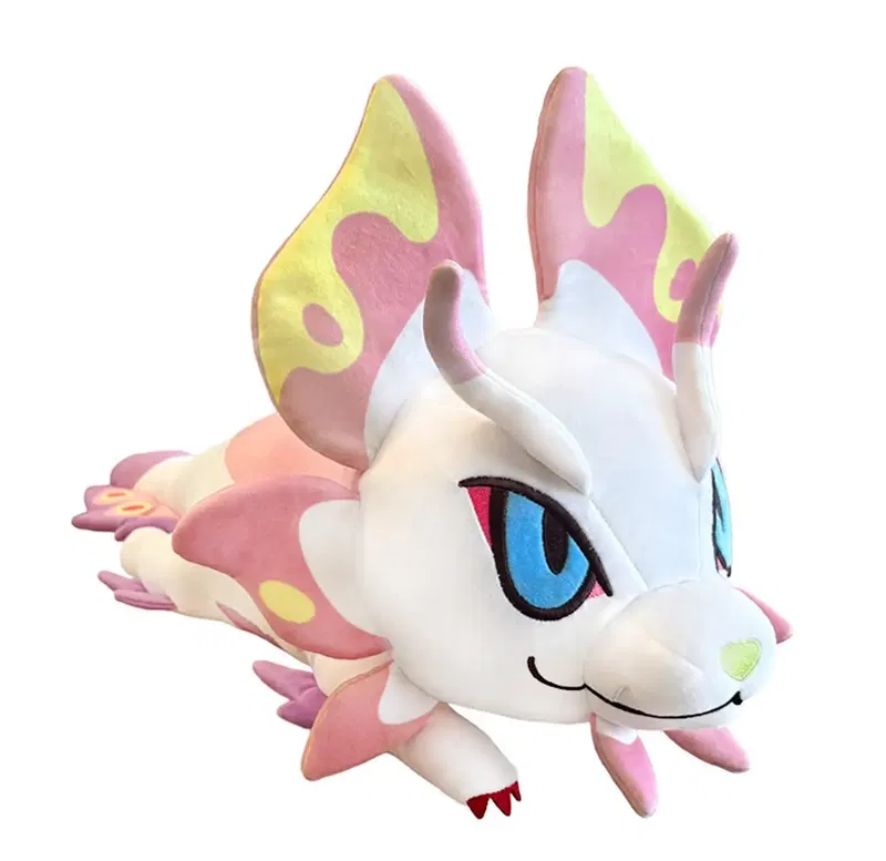 Monster Hunter MonDefo Mochi Hug Plush Mizutsune image 1