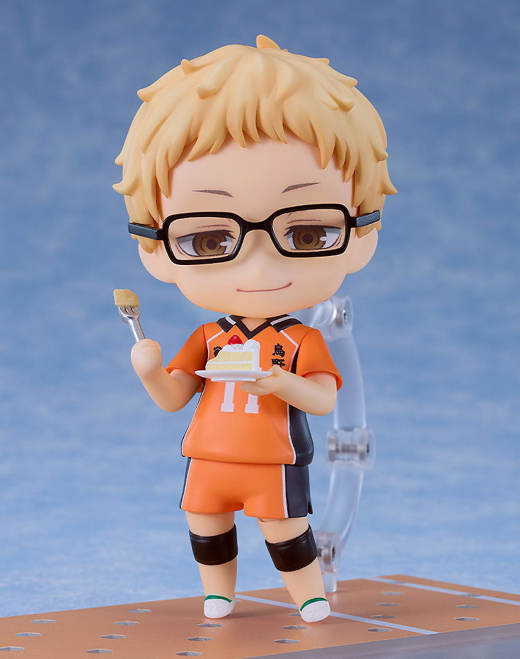Nendoroid No. 2817 Haikyu!!: Tsukishima Kei The New Karasuno Ver. image 2