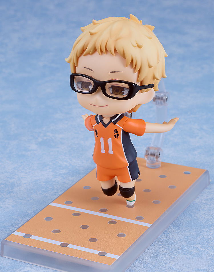 Nendoroid No. 2817 Haikyu!!: Tsukishima Kei The New Karasuno Ver. image 4