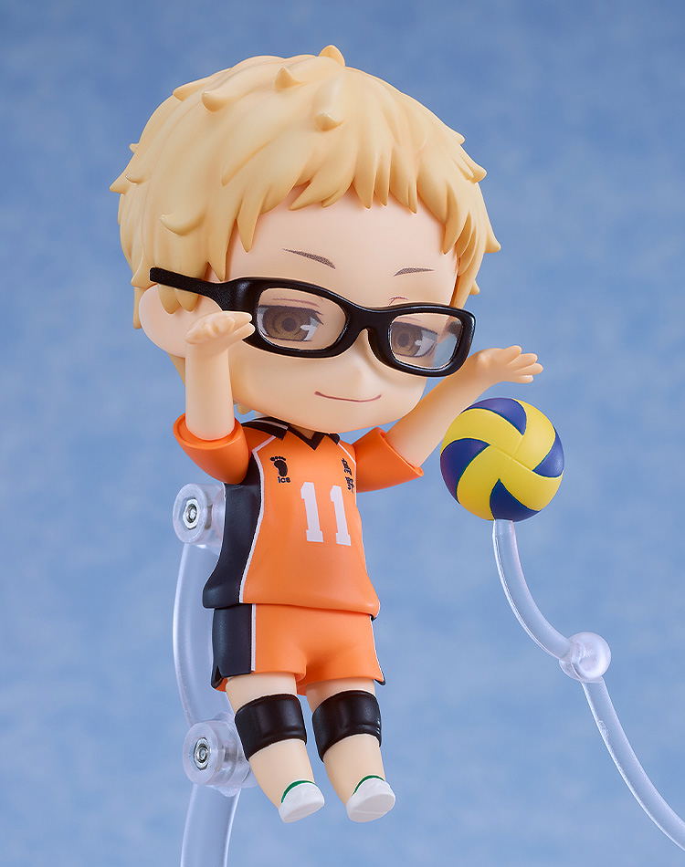 Nendoroid No. 2817 Haikyu!!: Tsukishima Kei The New Karasuno Ver. image 7