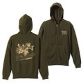 TV Anime Urusei Yatsura - Bunny Girl Lum & Ran Zip Hoodie (Moss | Size M) thumbnail 1