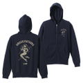 TV Anime Urusei Yatsura - Lum's Electric Shock Zip Hoodie (Navy | Size L) thumbnail 1