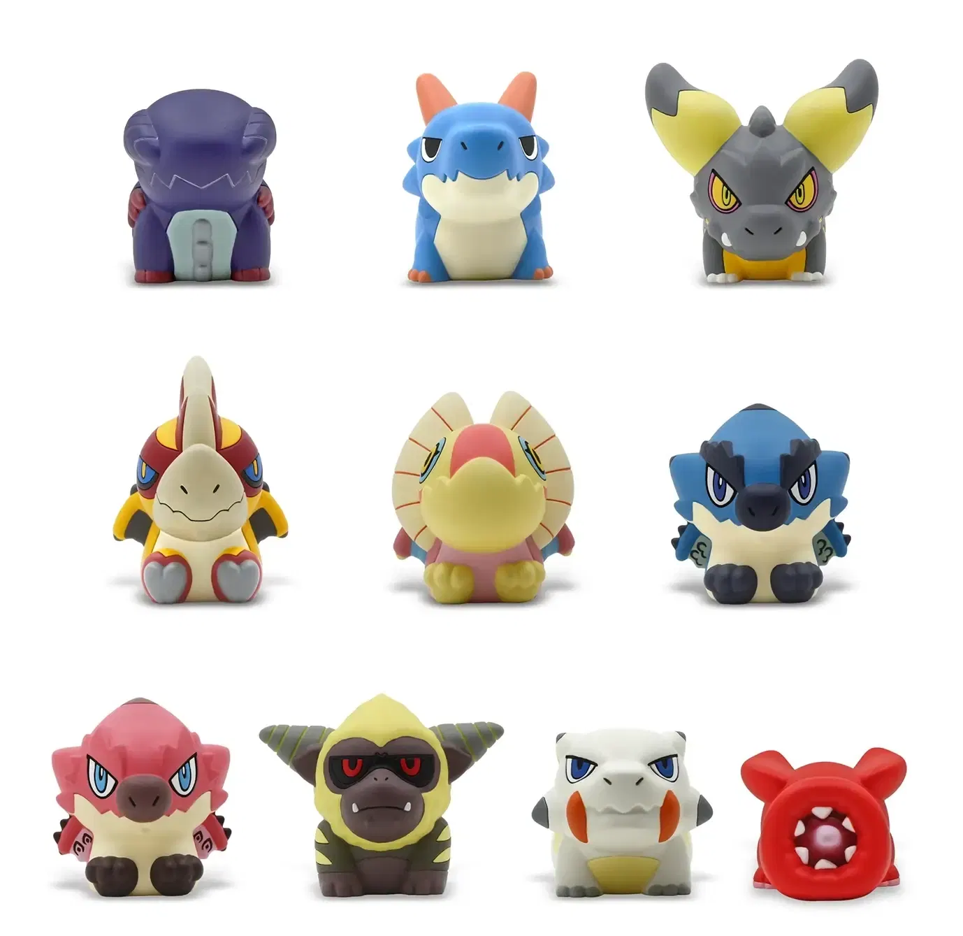 Capcom Figure Builder Finger Puppet Monster Hunter Vol. 2 (Set of 10 Pieces) — Import Game Deal