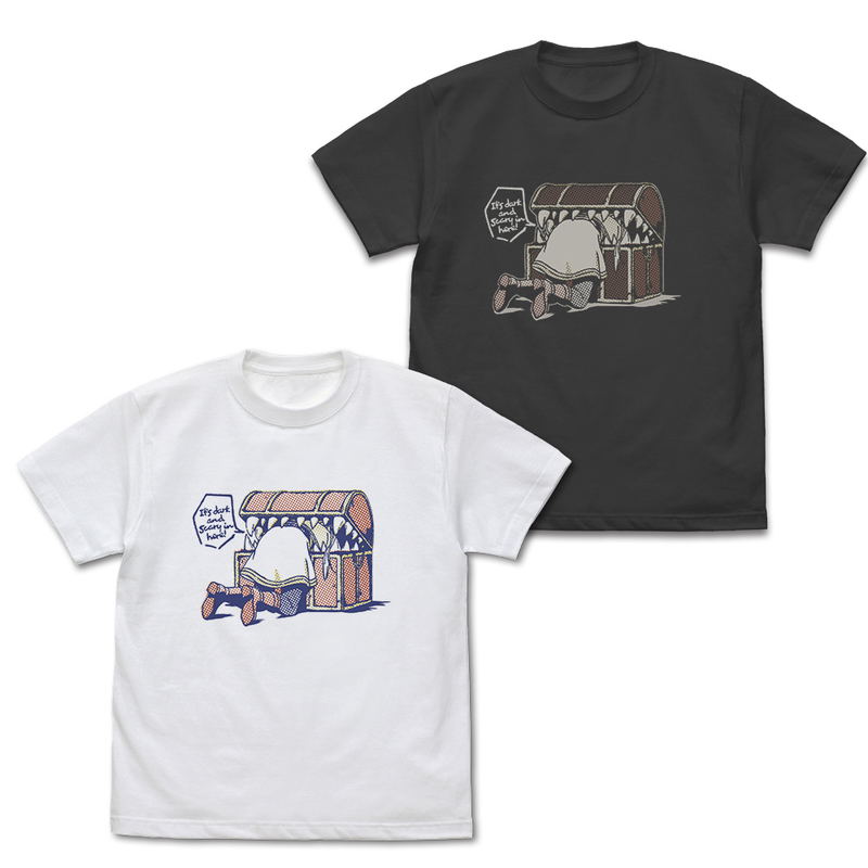 Frieren: Beyond Journey's End - Mimic And Frieren In A Pinch T-shirt (White | Size L) image 2