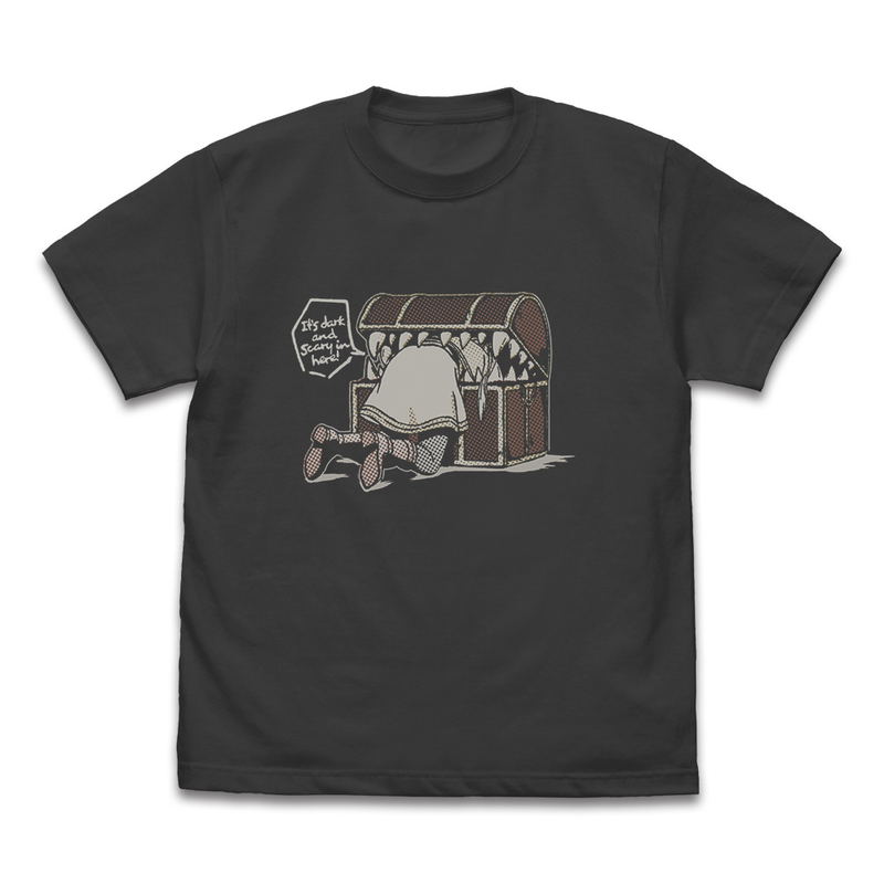 Frieren: Beyond Journey's End - Mimic And Frieren In A Pinch T-shirt (Sumi | Size S) image 1