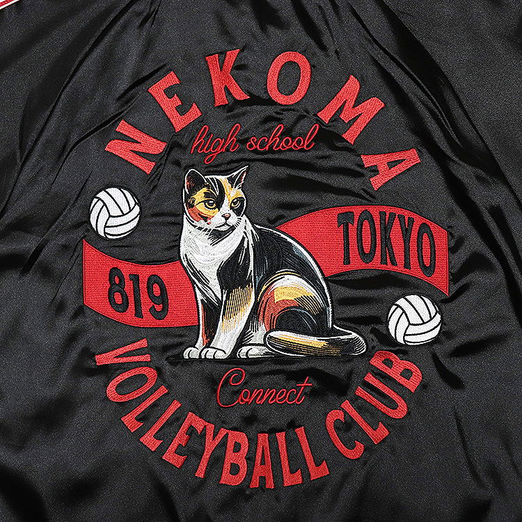 Haikyu!! Souvenir Jacket Nekoma High School (Size M) image 4