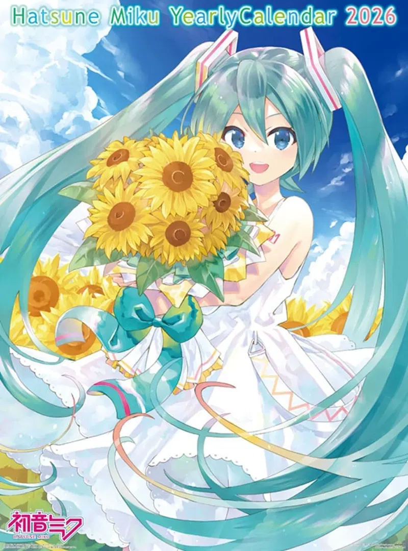 Hatsune Miku Calendar 2026 image 1