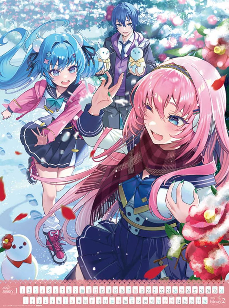 Hatsune Miku Calendar 2026 image 2