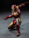 Marvel Studios The Infinity Saga 1/12 Scale Pre-Painted Action Figure: DLX Iron Man Mark 6 (Battle Damaged) thumbnail 11
