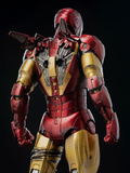 Marvel Studios The Infinity Saga 1/12 Scale Pre-Painted Action Figure: DLX Iron Man Mark 6 (Battle Damaged) thumbnail 6