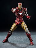 Marvel Studios The Infinity Saga 1/12 Scale Pre-Painted Action Figure: DLX Iron Man Mark 6 (Battle Damaged) thumbnail 7