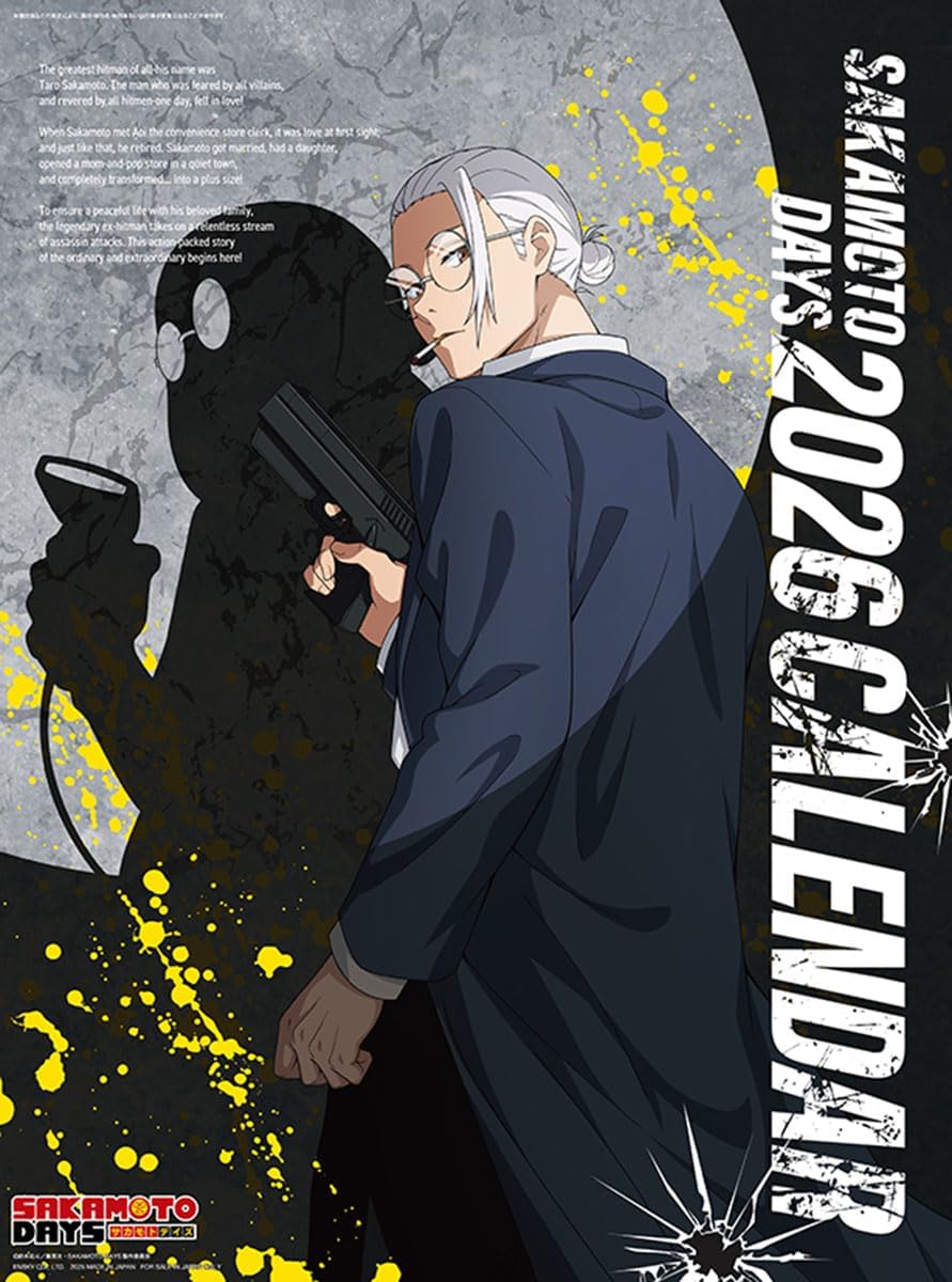 Sakamoto Days Calendar 2026