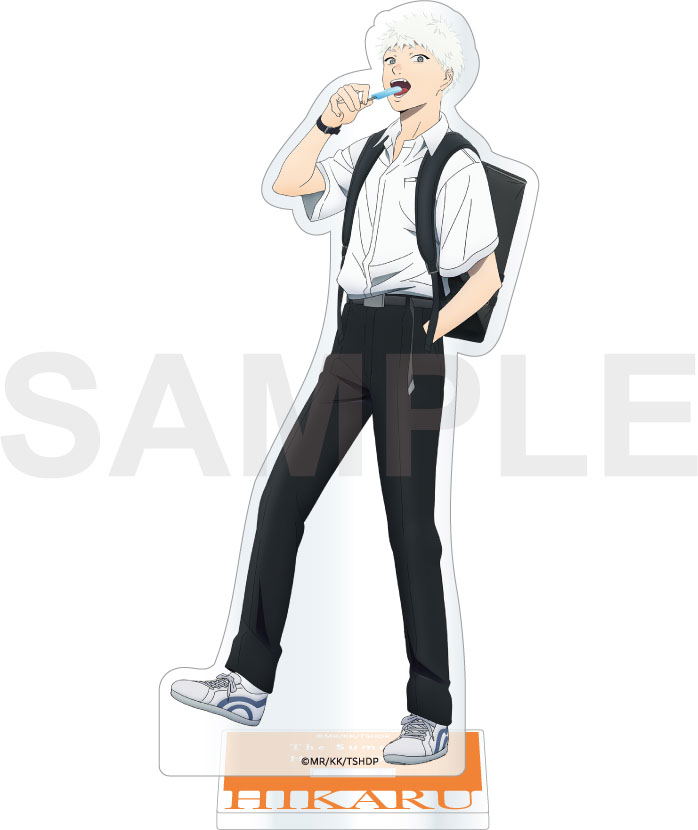 The Summer Hikaru Died Acrylic Stand Figure School Commute Series After-School Ice Cream Snack Ver. Hikaru image 1