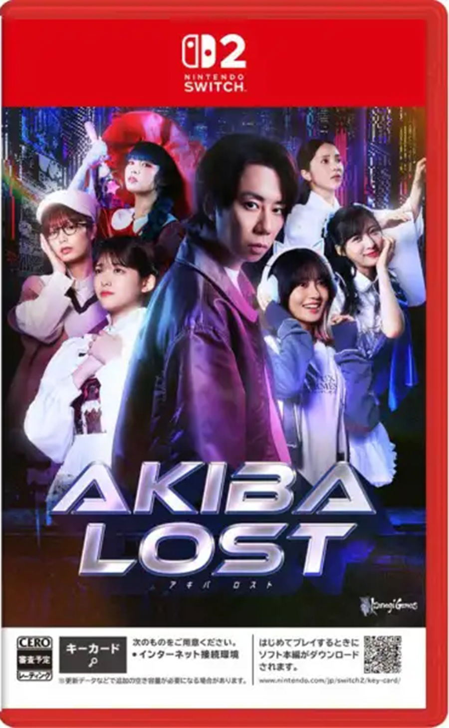 AKIBA LOST Game Key Cart for Nintendo Switch 2