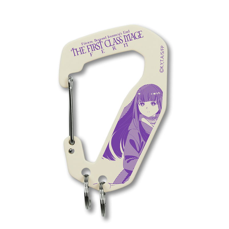 Frieren: Beyond Journey's End - Fern Metal Carabiner image 1