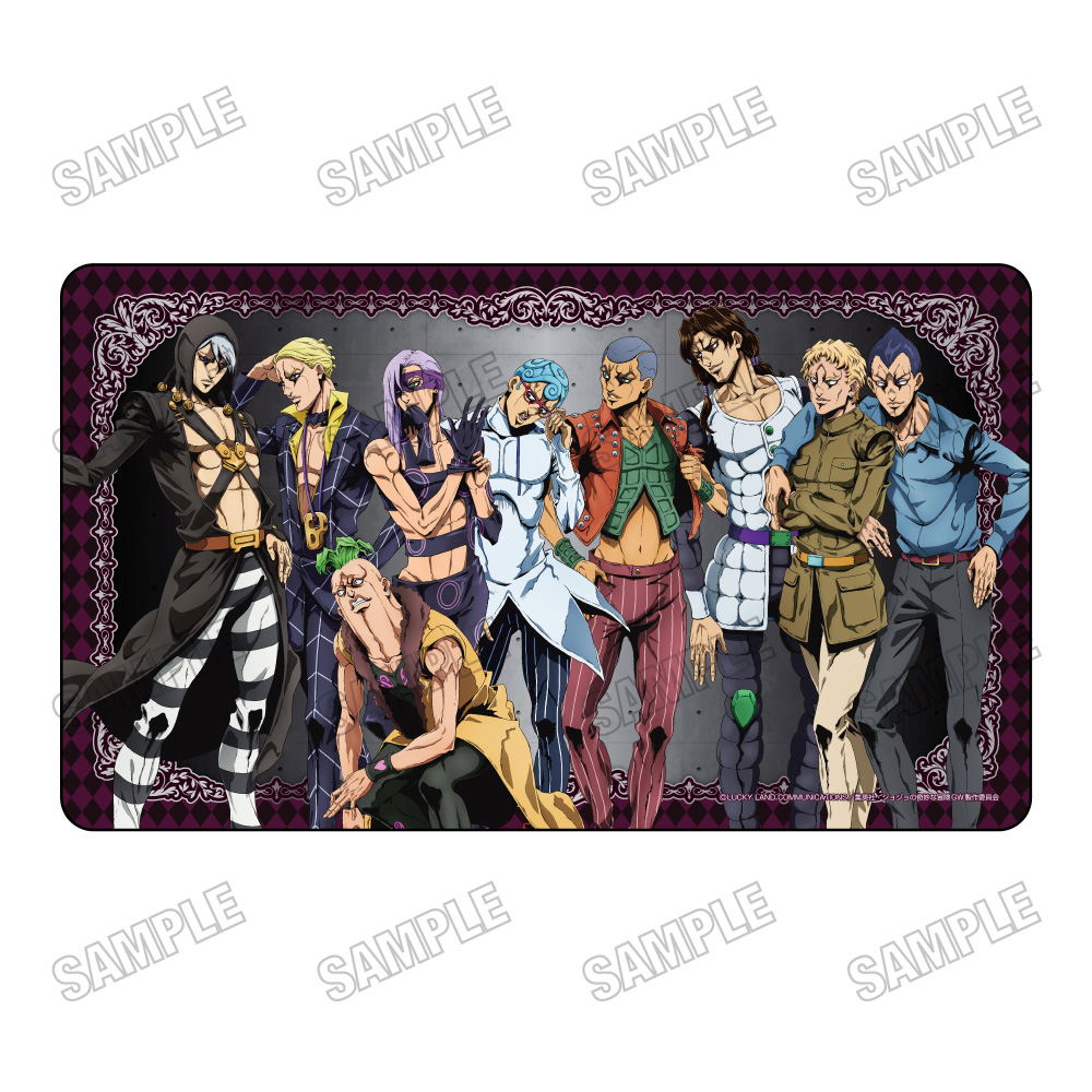 JoJo's Bizarre Adventure Golden Wind Desk Mat RE B — Import Game Deal