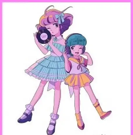 Magical Angel Creamy Mami -ROCK'n Mami On VINYL- (Salmon Pink Vinyl) image 2