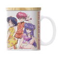 Ranma 1/2 - Ranma, Akane, And Shampoo Full-Color Mug With Lid thumbnail 2