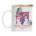 Ranma 1/2 - Ranma, Akane, And Shampoo Full-Color Mug With Lid thumbnail 3