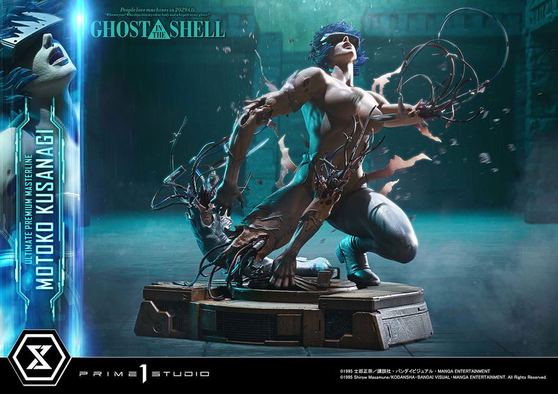 Ultimate Premium Masterline Ghost in the Shell (1995) 1/4 Scale Statue: Kusanagi Motoko image 11