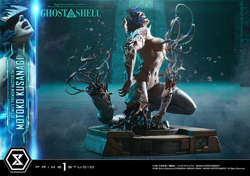 Ultimate Premium Masterline Ghost in the Shell (1995) 1/4 Scale Statue: Kusanagi Motoko image 12
