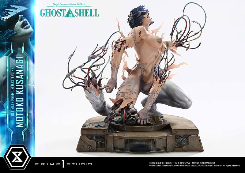 Ultimate Premium Masterline Ghost in the Shell (1995) 1/4 Scale Statue: Kusanagi Motoko image 13