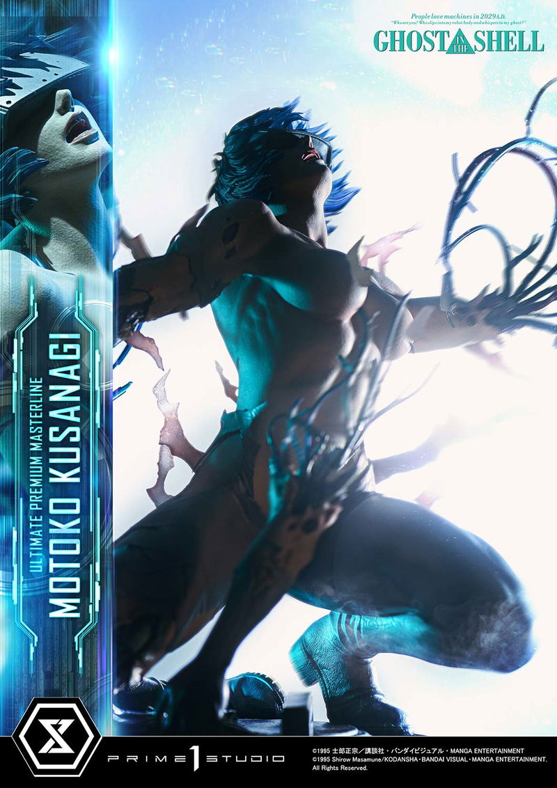 Ultimate Premium Masterline Ghost in the Shell (1995) 1/4 Scale Statue: Kusanagi Motoko image 2