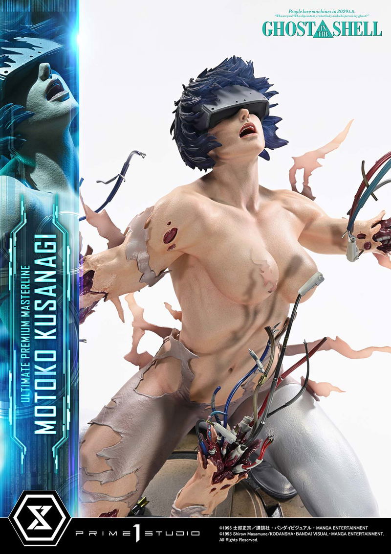 Ultimate Premium Masterline Ghost in the Shell (1995) 1/4 Scale Statue: Kusanagi Motoko image 6
