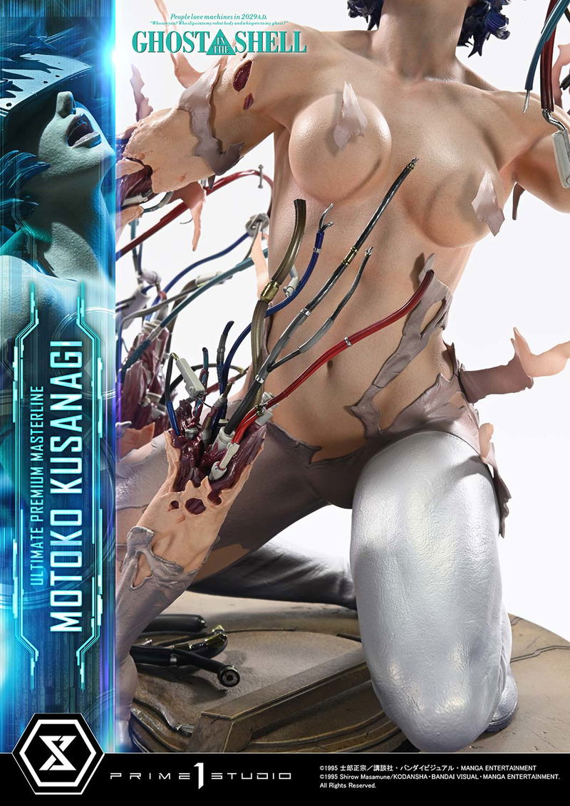 Ultimate Premium Masterline Ghost in the Shell (1995) 1/4 Scale Statue: Kusanagi Motoko image 7