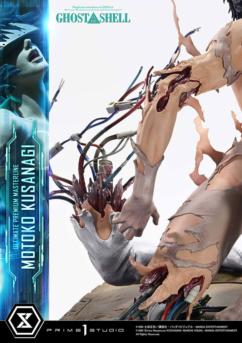 Ultimate Premium Masterline Ghost in the Shell (1995) 1/4 Scale Statue: Kusanagi Motoko image 9