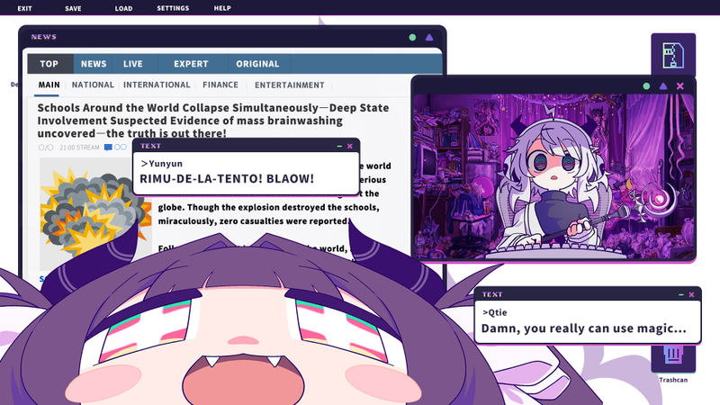 Yunyun Syndrome!? Rhythm Psychosis <span class="ext" style="background-color: #2a475e; color: #FFFFFF;">STEAM</span> <span class="ext ext_digital">digital</span> image 7