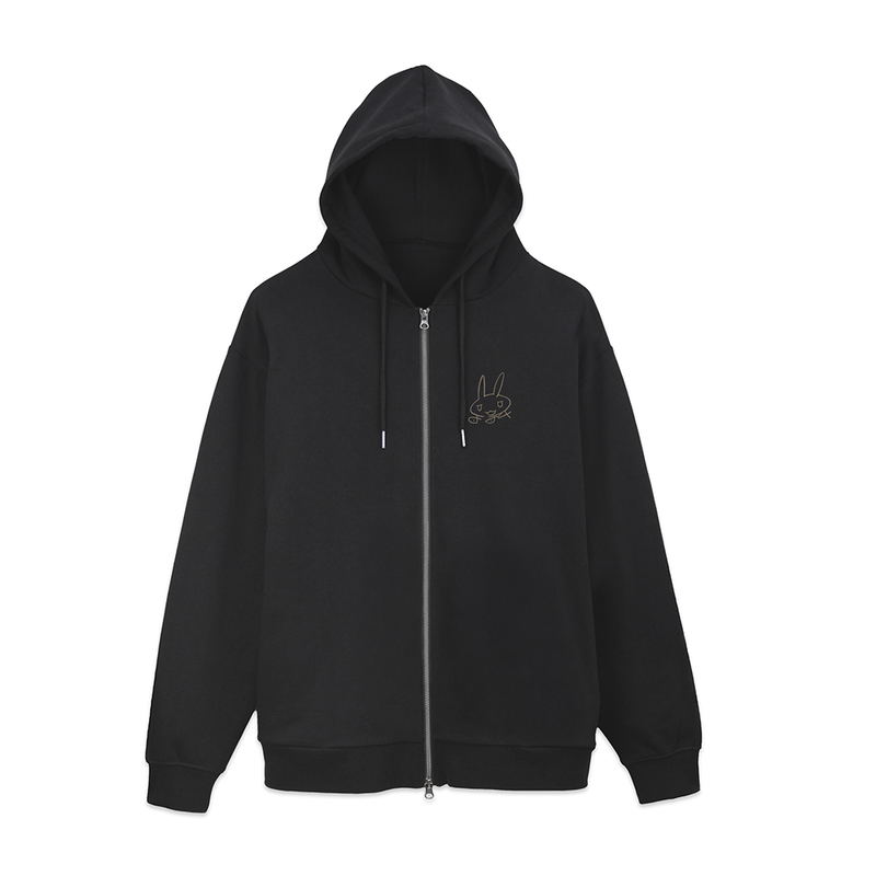 Made In Abyss: The Golden City Of The Scorching Sun - Nanachi Zip Hoodie Ver.3.0 (Black | Size XL) image 2