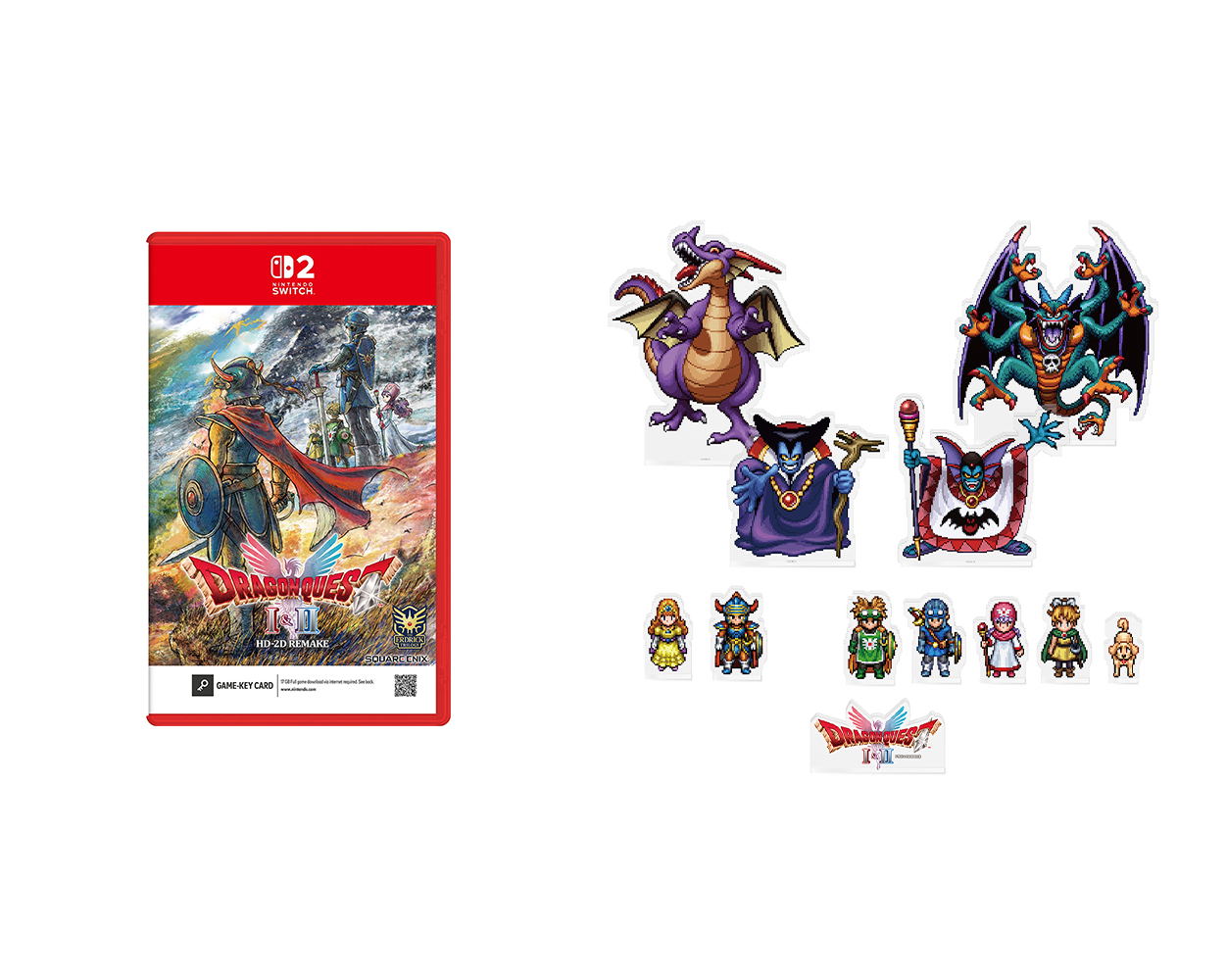 Dragon Quest I & II HD-2D Remake [Collector's Edition] (Multi-Language) Game Key Cart (Cover - English) — Import Game Deal