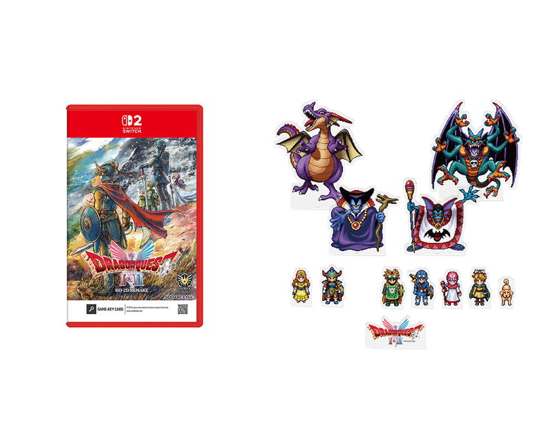 Dragon Quest I & II HD-2D Remake [Collector's Edition] (Multi-Language) <span class="ext" style="background-color: #ff8c00; color: #FFFFFF;">Game Key Cart</span> image 1