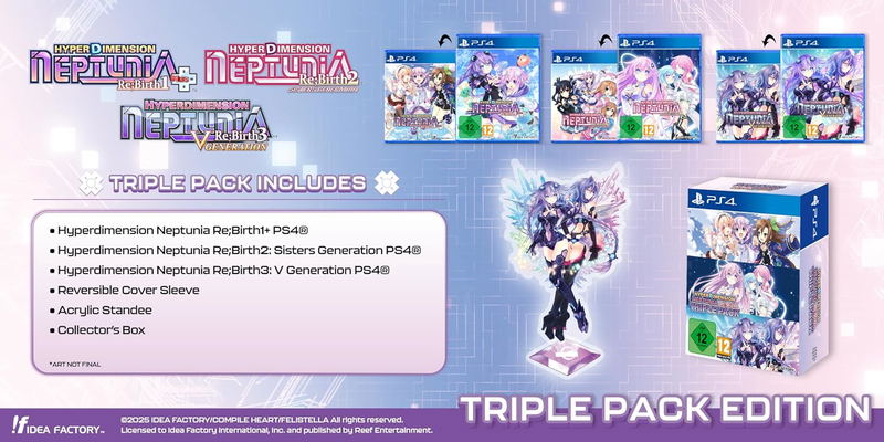 Hyperdimension Neptunia Re;Birth Triple Pack image 1